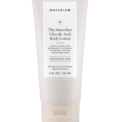 Naturium The Smoother Glycolic Acid Body Lotion, Resurfacing & Exfoliating, with 10% Glycolic Acid, 8 oz / 234ml