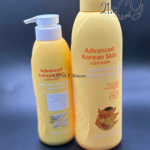 Alternative view of Advanced Korean Body Lotion & Gel Wash 1200ml & 500ml (A pack of 2)