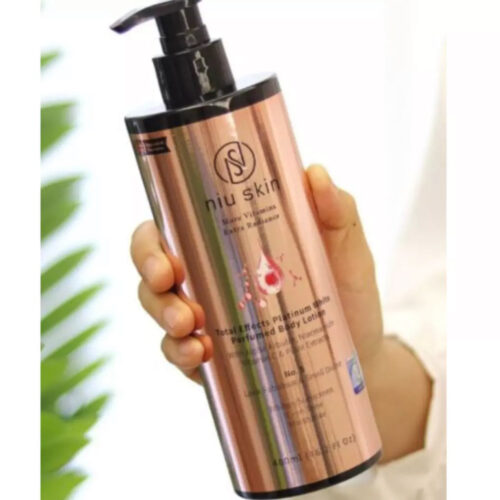 Niu Skin Body lotion with Alpha Arbutin, Niacinamide & Vitamin C - Pink Rose 480ml