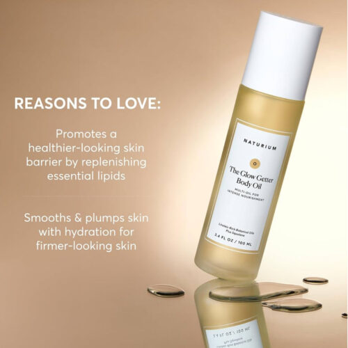 Alternative view of Naturium The Glow Getter Body Oil, Multi-Oil for Intense Nourishment, Hydrating & Moisturizing Formula, Vegan & Cruelty-Free, 3.4 oz/ 100ml