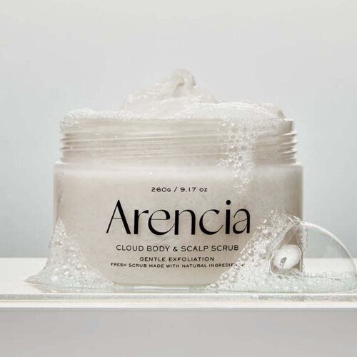 Alternative view of Arencia Fresh Cloud Body & Scalp Scrub-French Mint & Lily