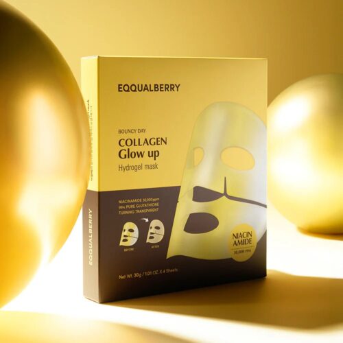 EQQUALBERRY PDRN Collagen Hydrogel Face Masks