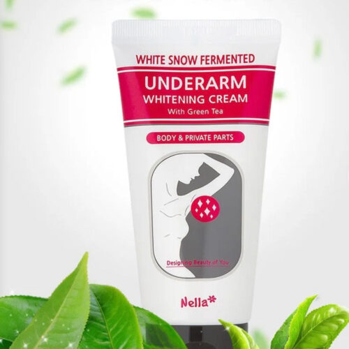 Nella - White Snow Fermented Underarm Whitening Cream With Green Tea