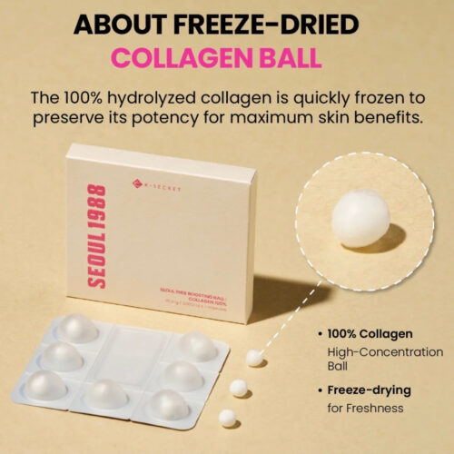 Alternative view of SEOUL 1988 BOOSTING BALL : COLLAGEN 100%