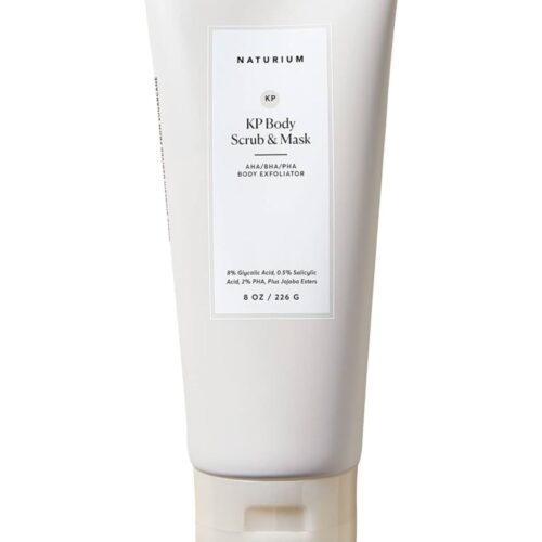 Naturium KP Body Scrub & Mask for Keratosis Pilaris, Bump Eraser Shower Scrub & Exfoliator for Skin, 8 oz /226g