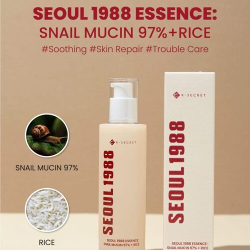 Alternative view of K-Secret- Seoul 1998 Essence : Snail Mucin  93% + Rice 100ml