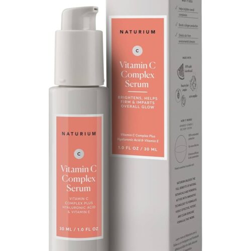 Alternative view of Naturium Vitamin C Complex Face Serum, Anti-Aging  | Hyaluronic Acid & Vitamin E, 1 oz / 30ml