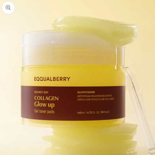 Alternative view of Equalberry Collagen Gel Toner Pads