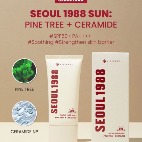 K-SECRET SEOUL1988 SUN: PINE TREE + CERAMIDE 50ml