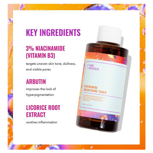 Alternative view of Good Molecules Niacinamide Brightening Toner 120ml