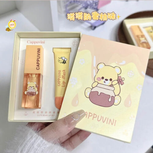 Cappuvini - Honey Lip Oil & Lip Mask Set