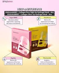 Alternative view of EQQUALBERRY PDRN Collagen Hydrogel Face Masks