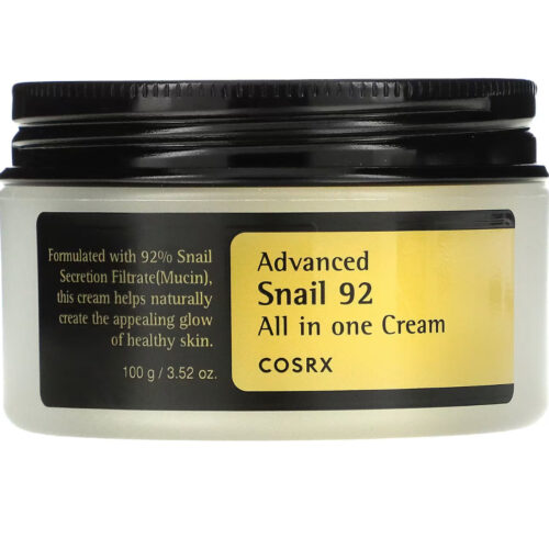 Advanced Snail 92, All in one cream- 100g Cosrx