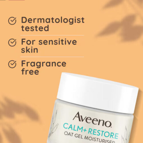 Alternative view of Aveeno Calm And Restore Oat Gel Moisturiser 50ml