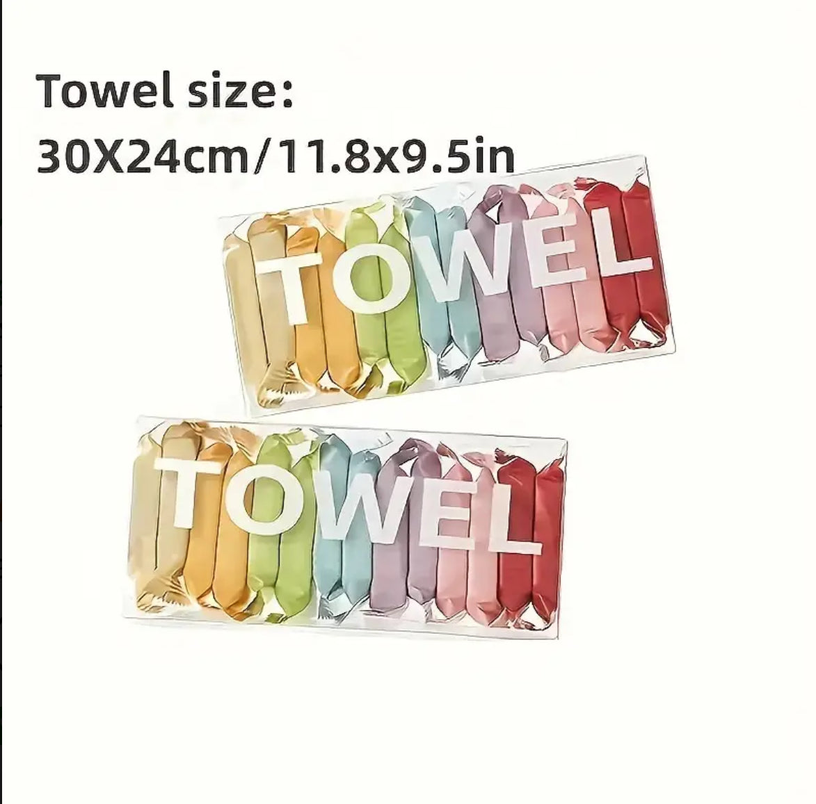 7/14pcs Portable Compressed Disposable Towels, Thickened Compressed Disposable Facial Tissues, Perfect For Travel And Home Use - Image 4