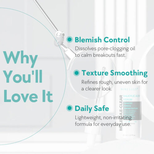 Alternative view of Nine Less Molecule-Clear Salicylic Acid Serum