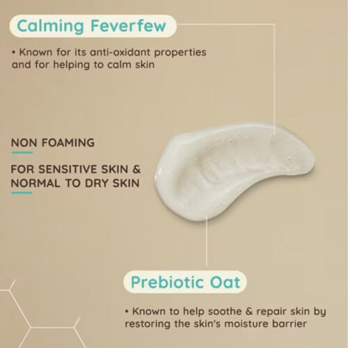 Alternative view of Aveeno Face Calm And Restore Cleanser 200ml