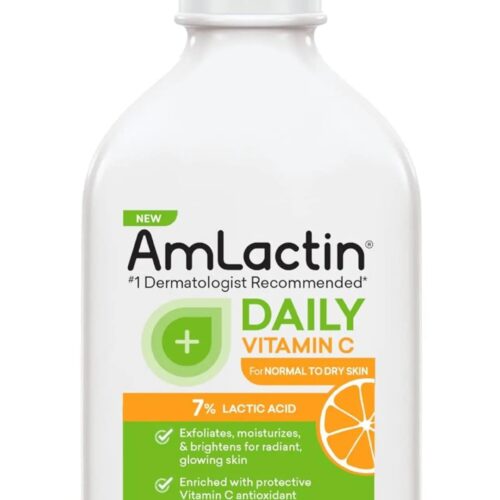 AmLactin Daily Vitamin C  Body Lotion with 7% Lactic Acid.