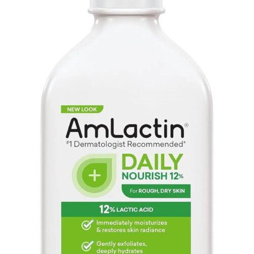 AmLactin Daily Nourish Body Lotion with 12% Lactic Acid .