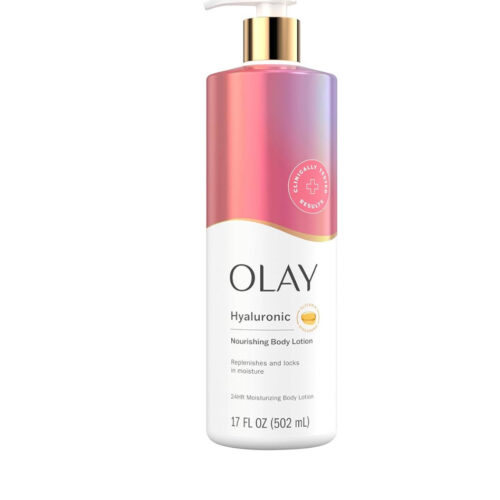 Olay Nourishing & Hydrating Body Lotion for Women with Hyaluronic Acid,17 fl oz / 502ml