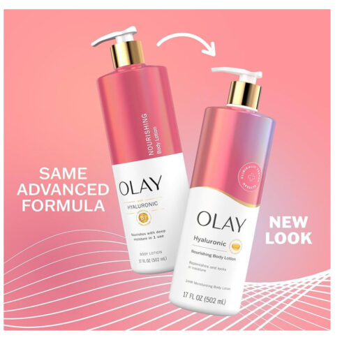 Alternative view of Olay Nourishing & Hydrating Body Lotion for Women with Hyaluronic Acid,17 fl oz / 502ml