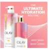 OLAY Hyaluronic Body Lotion & Wash - 502ml & 591ml.