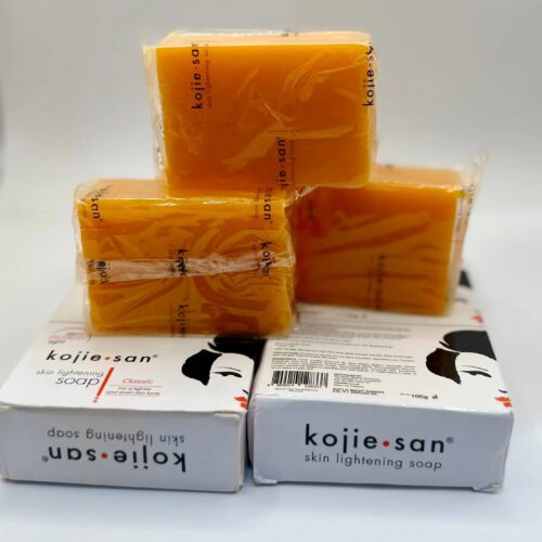 Kojie San Skin Brightening Soap - Original Kojic Acid, Dark Spot Remover Bar Soap with Coconut & Tea Tree Oil