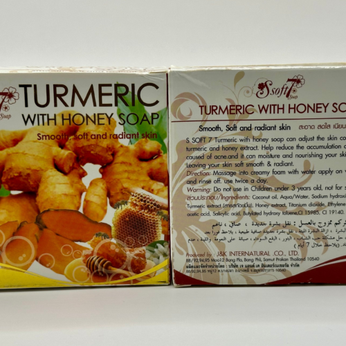 Tumeric Honey Soap 100g