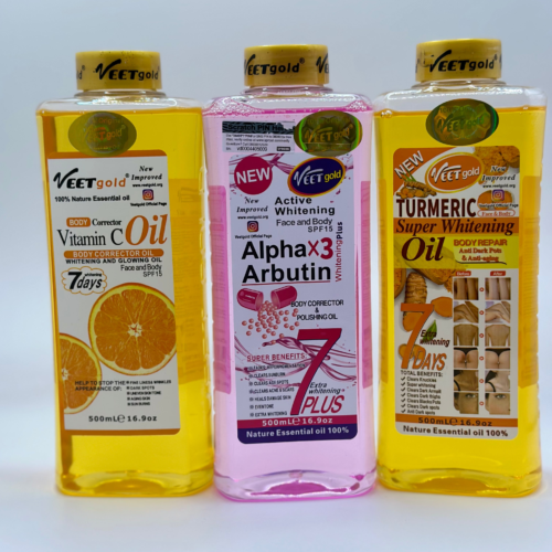 VEET Gold Super Whitening Body Corrector Oil -500ml