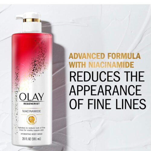Olay Age Defying Body Wash with Niacinamide, 591mL