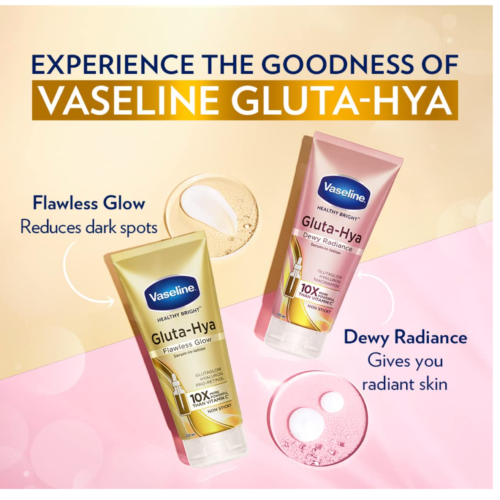 Vaseline Gluta-Hya ,  Serum-In-Lotion, Boosted With GlutaGlow,